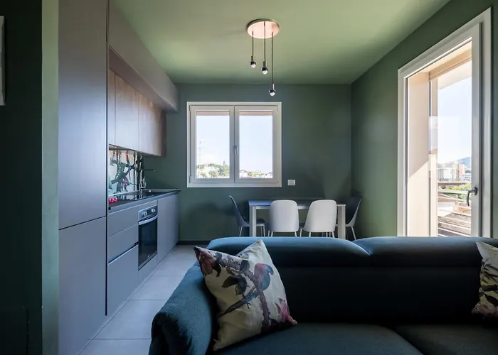 Apartmán Design With Parking And View From The Balcony 2 Klm Station To 5 Terre And Walking Distance To The Waterfront *
